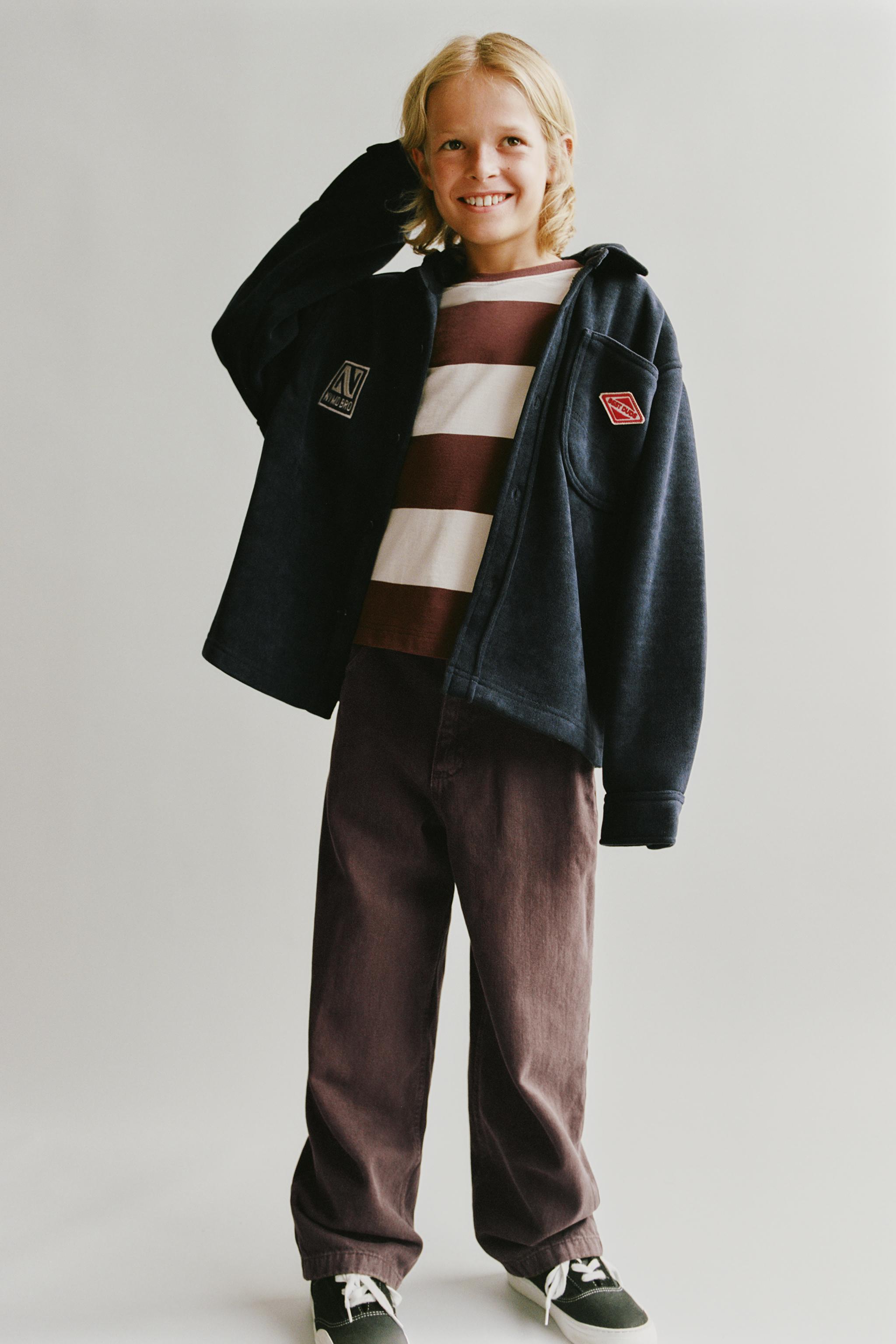 SURCHEMISE EN VELOURS CÔTELÉ CONFORT POLAIRE