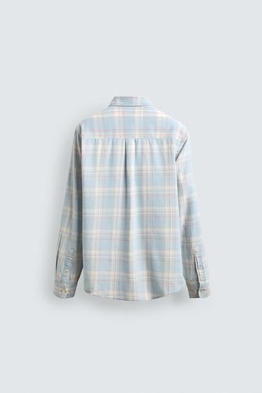 LIGHT DENIM SHIRT AARON LEVINE X ZARA - Light blue by Zara - Image 6