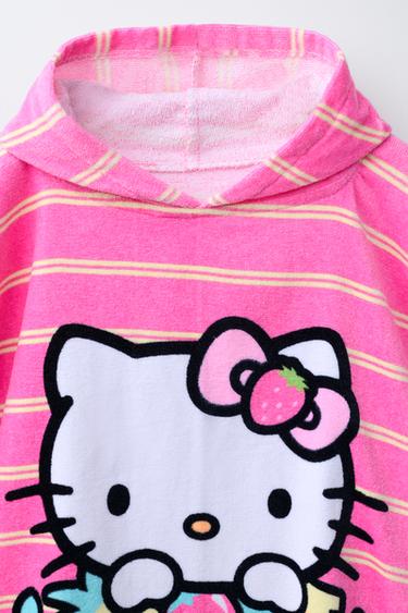PONCHO SERVIETTE HELLO KITTY © SANRIO - Fuchsia de Zara - Image 2