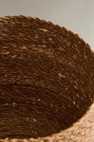 SEAGRASS BASKET - Light beige by Zara - Image 2