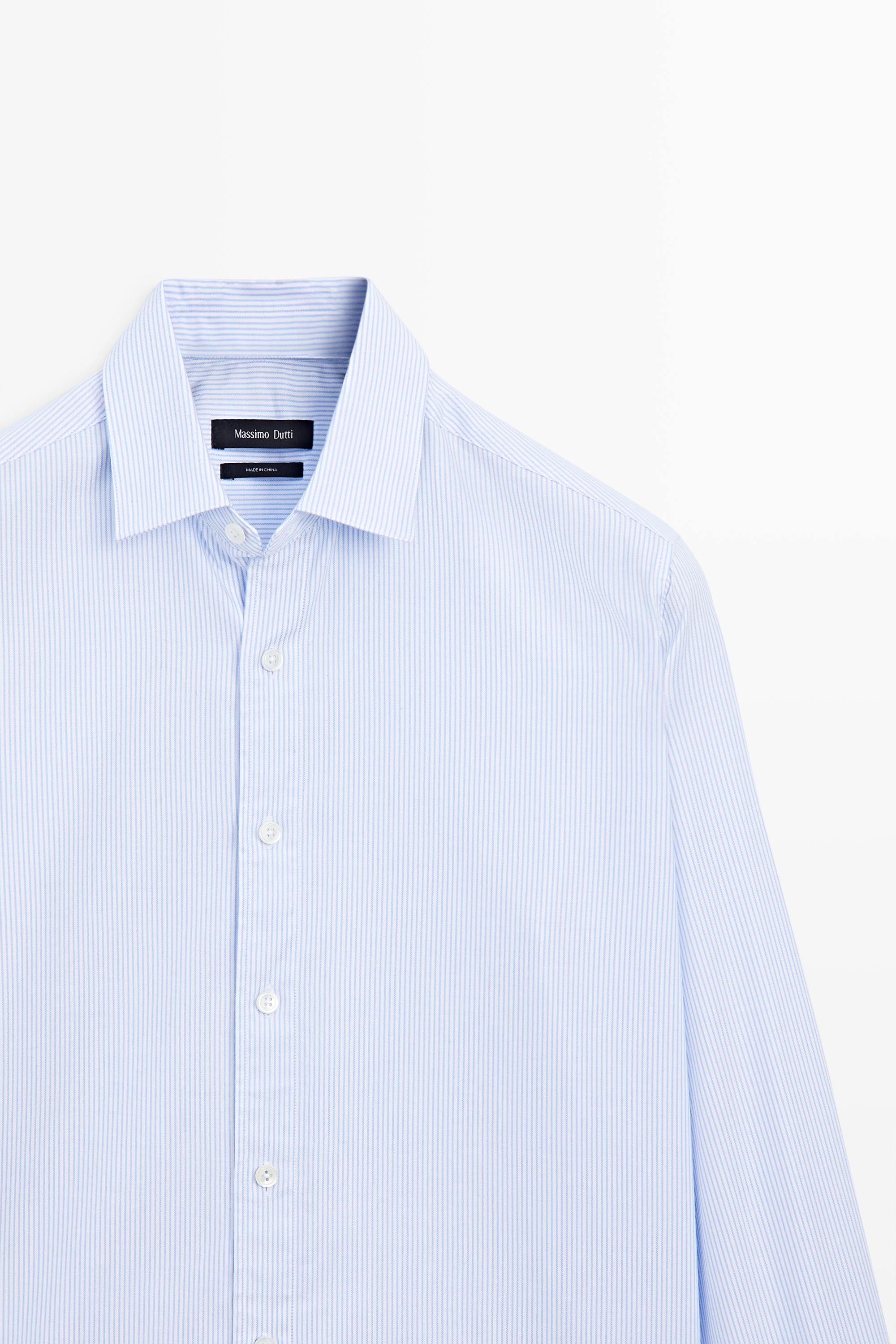 Chemise regular fit milleraies
