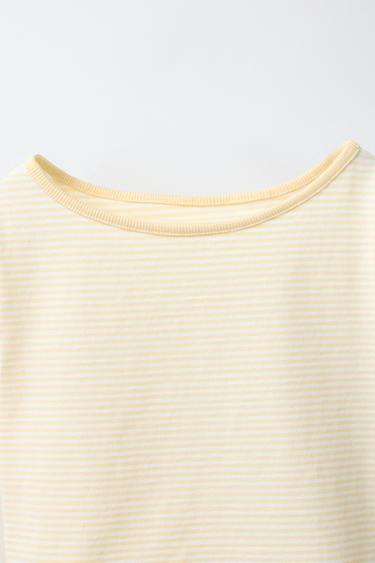 6-14 YEARS/ TWO-PACK OF STRIPED AND STAR PRINT PYJAMAS - Yellow by Zara - Image 7