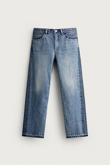 STRAIGHT FIT 2026 TANAKA NY TYO LTD.© JEANS - Light blue by Zara