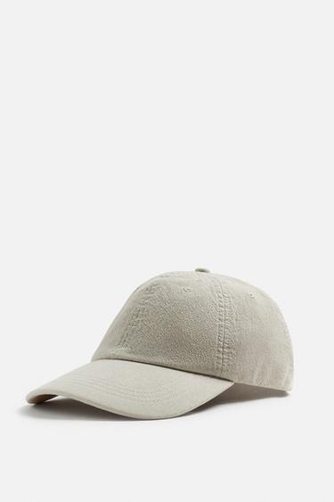 COTTON CAP - Sand by Zara
