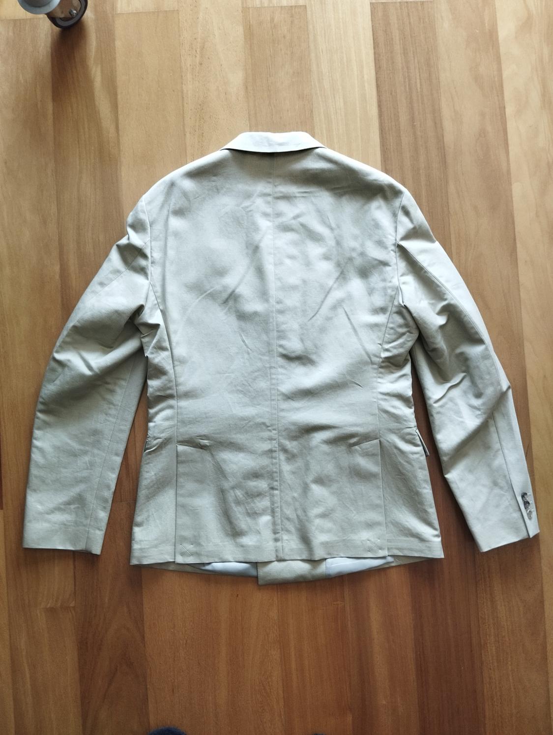 LINEN - COTTON SUIT BLAZER - Image 2