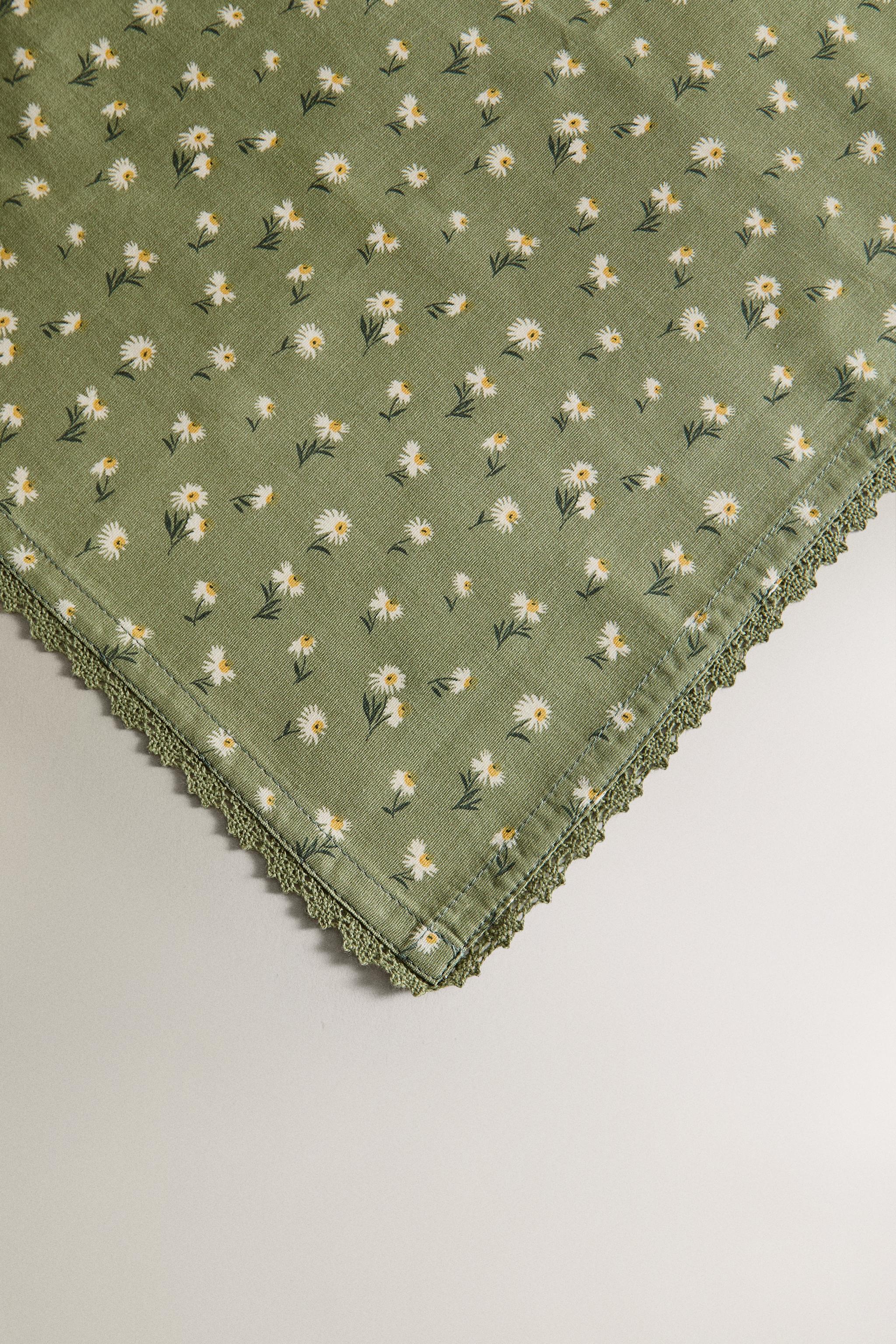 SET OF DAISY COTTON NAPKINS (SET OF 2)