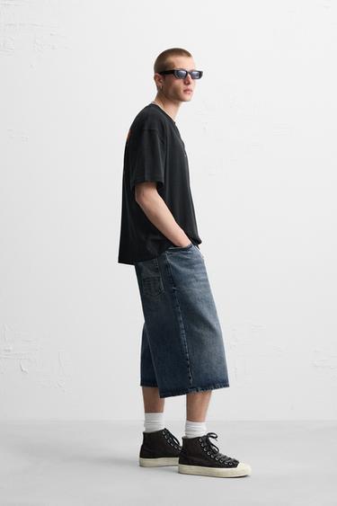 T-SHIRT IMPRIMÉS COMBINÉS - Noir de Zara - Image 3