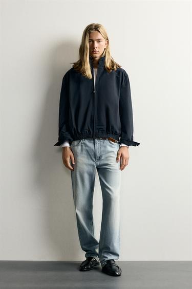 BLOUSON TECHNIQUE LÉGER DÉPERLANT - Bleu marine foncé de Zara - Image 0
