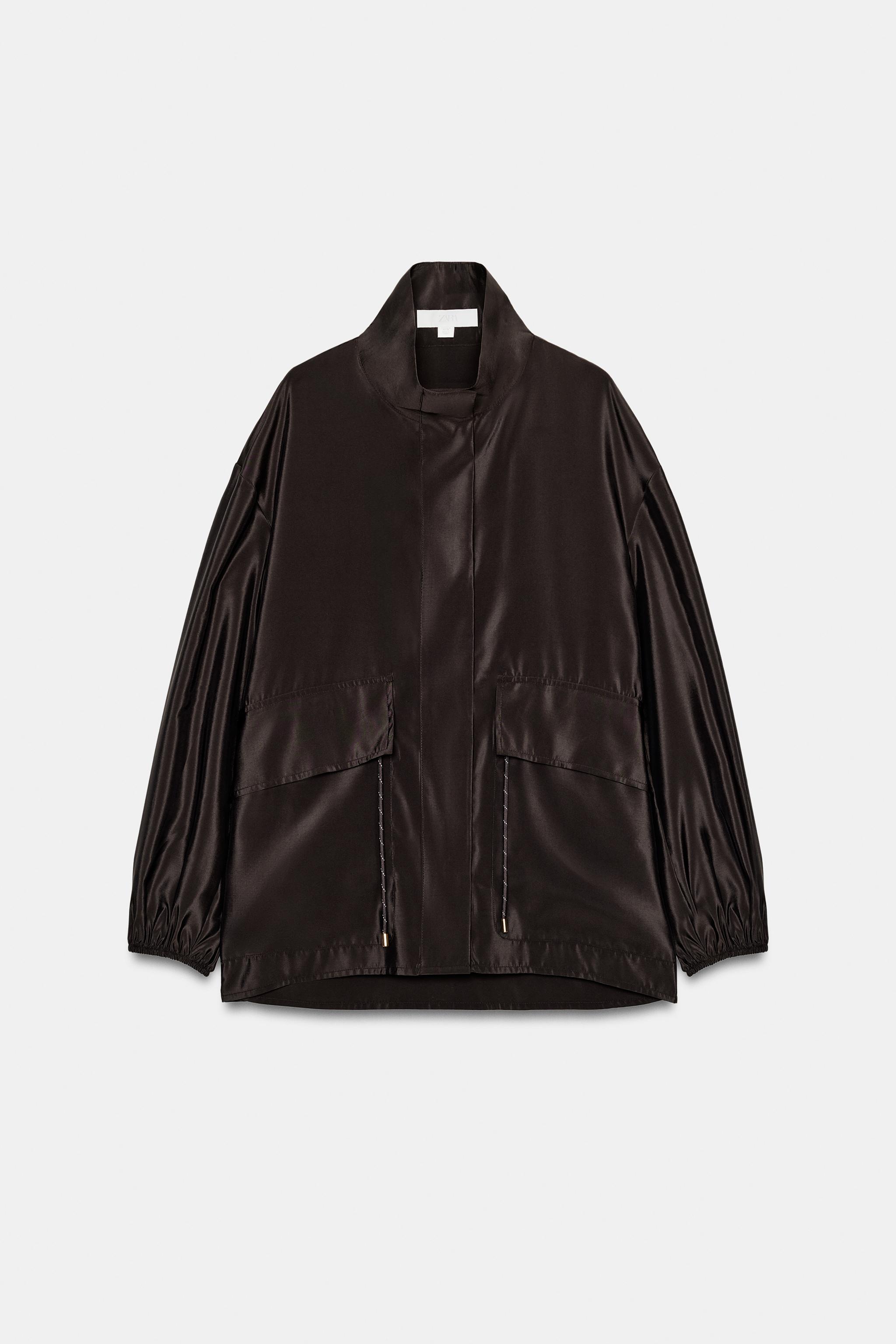 VESTE COL MONTANT TAILLE AJUSTABLE