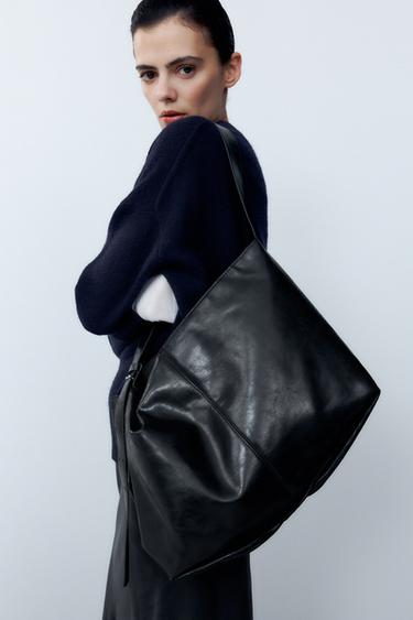 BOLSA TOTE BAG - Preto da Zara