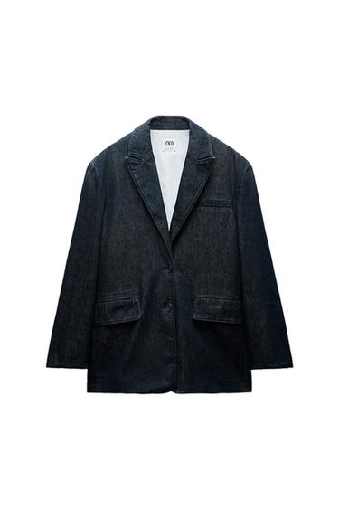 OVERSIZE DENIM BLAZER