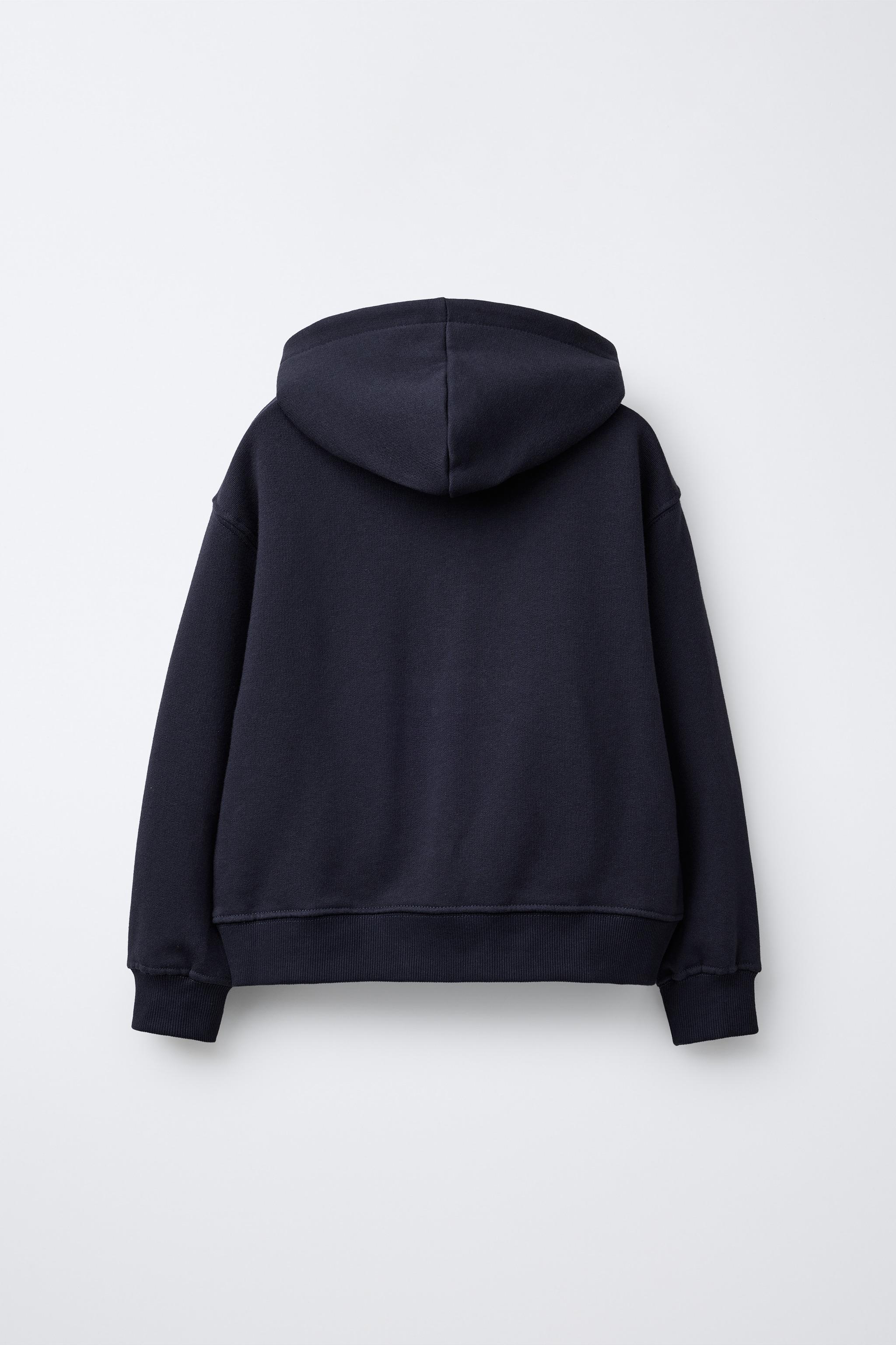 SWEAT ZIPPÉ OURS BRODÉ