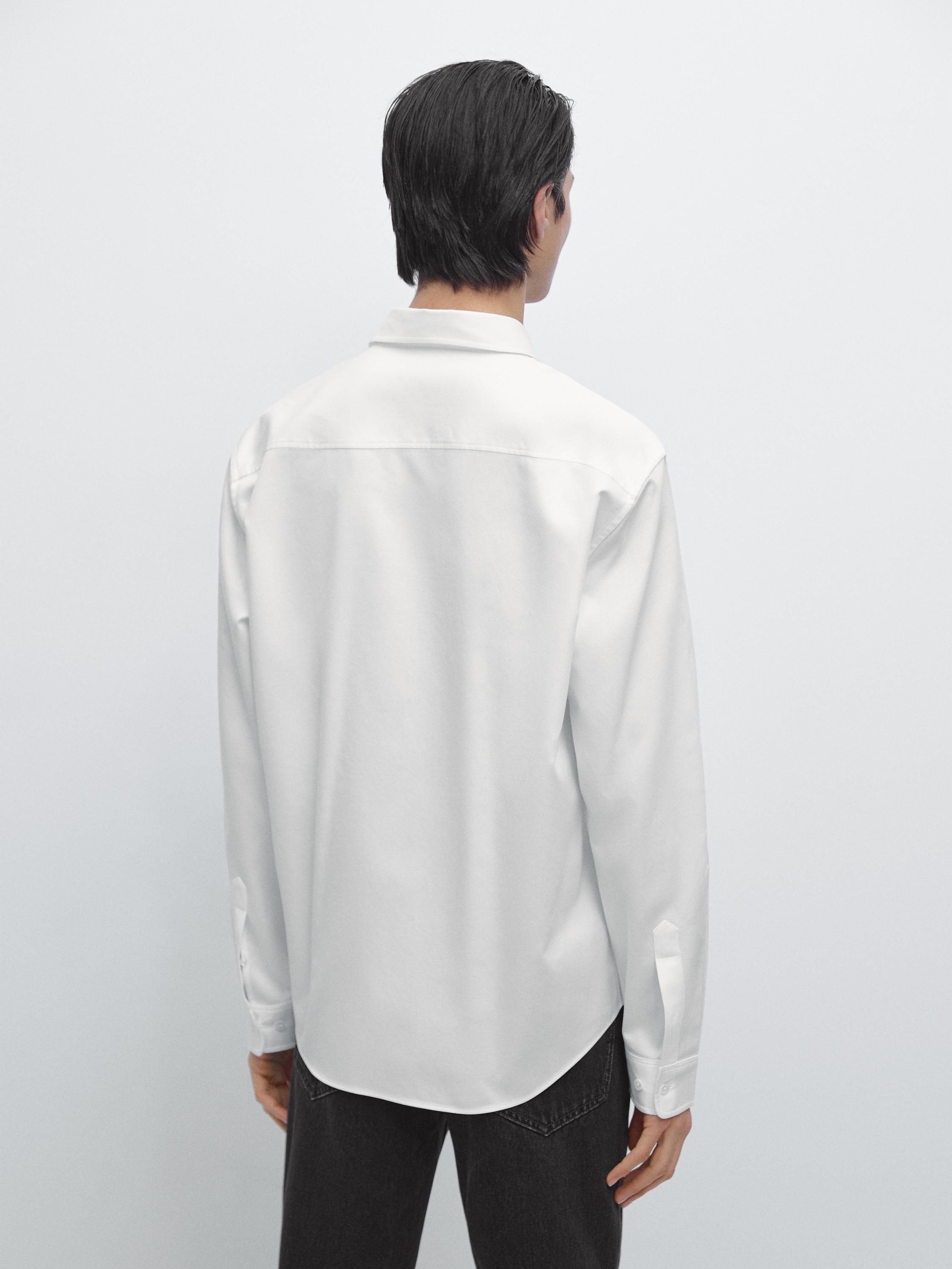 Chemise slim 100 % coton