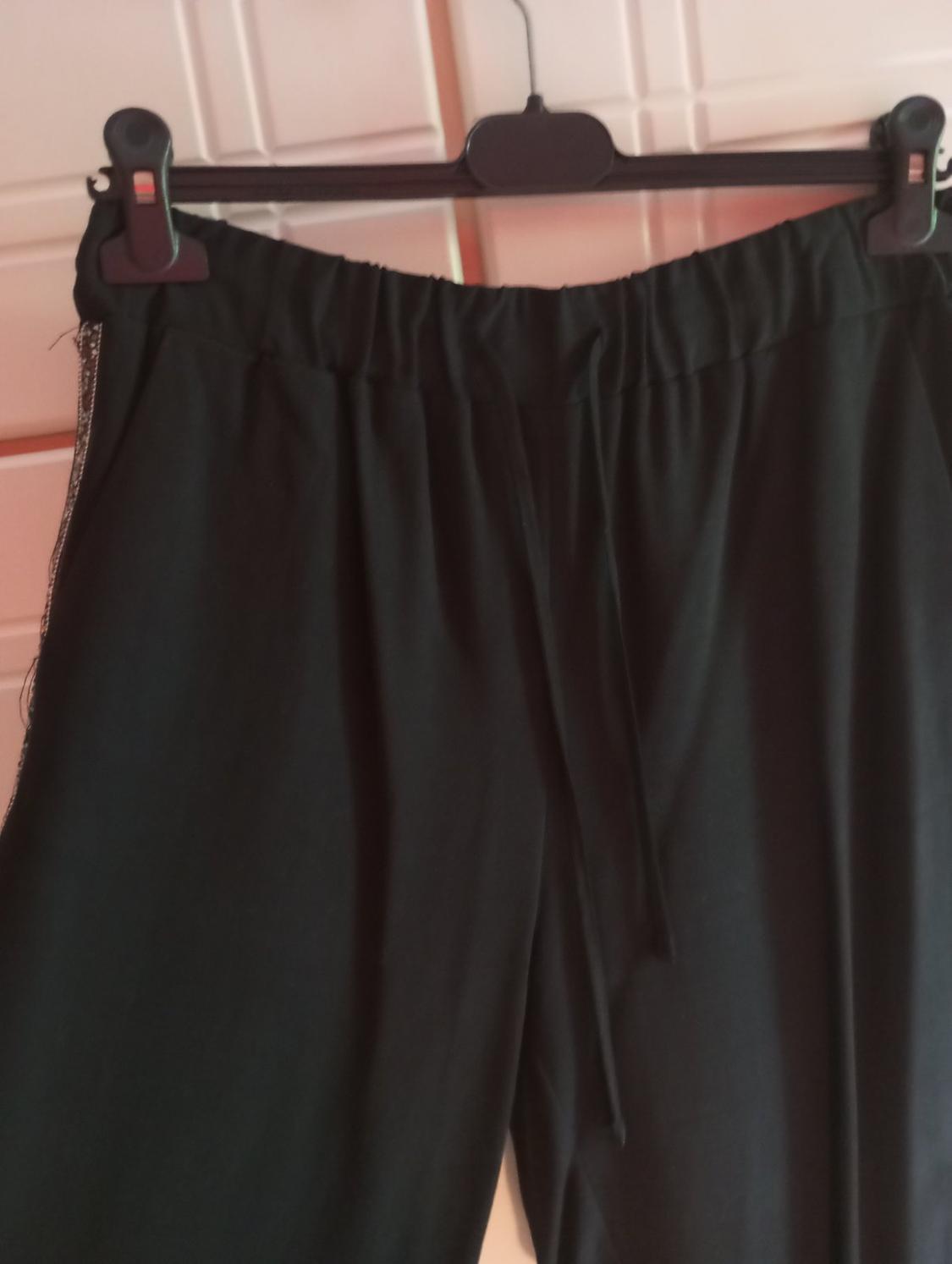 JOGGER TROUSERS WITH SHINY SIDE STRIPES - Image 4