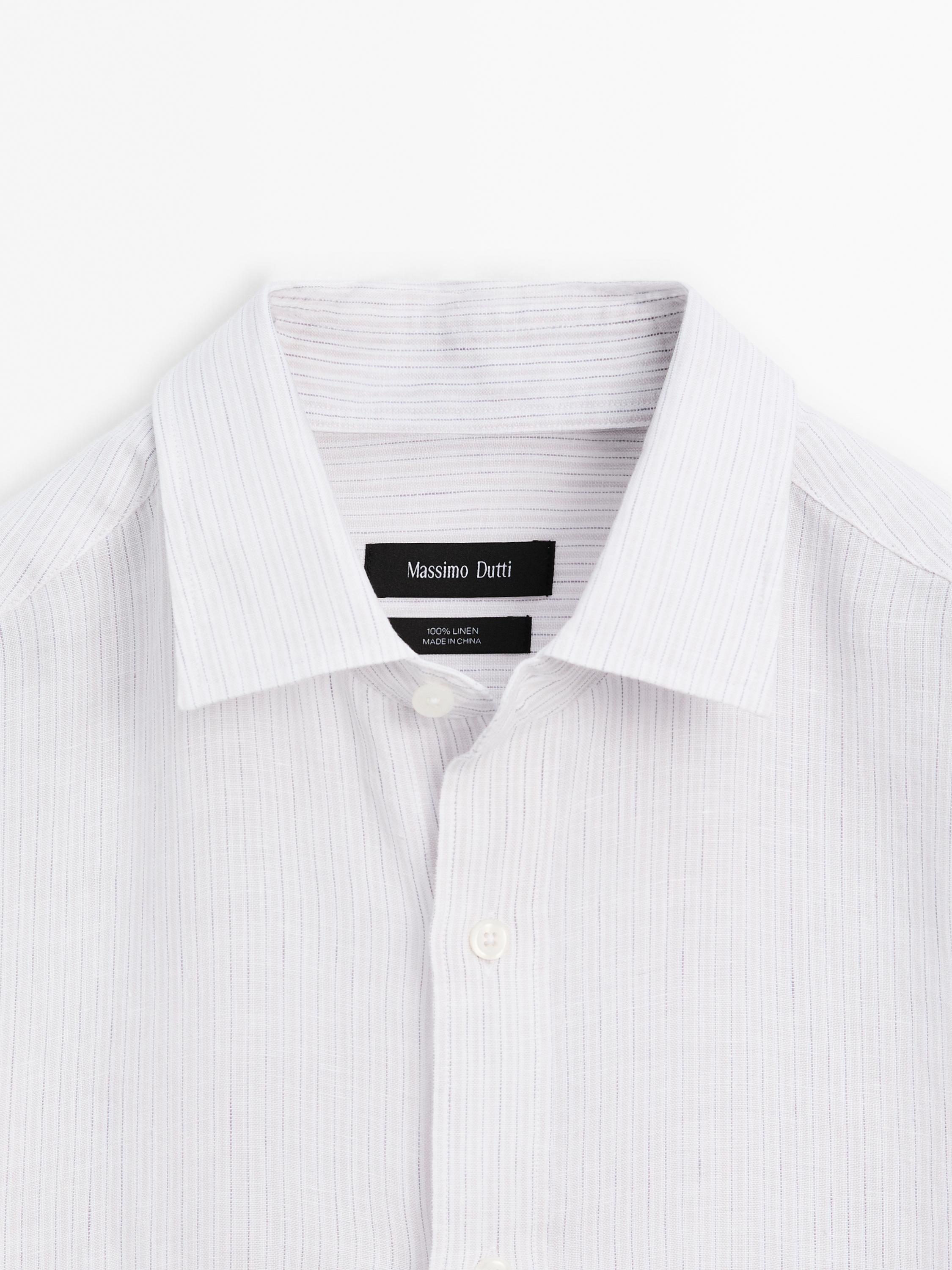 WIRROW -Linen Regular Collar Shirt- | twelve blog