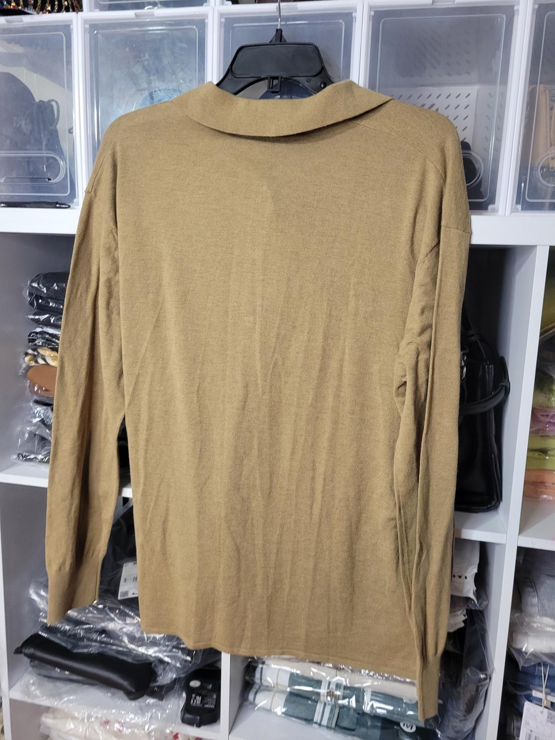 SIDE BUTTONED KNIT CARDIGAN - Image 3