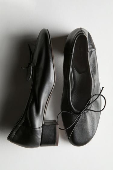 Zara High-heel ballerinas - Black - Image 0