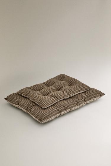 SUR-MATELAS CARREAUX ANIMAUX DE COMPAGNIE - Vert de Zara - Image 1