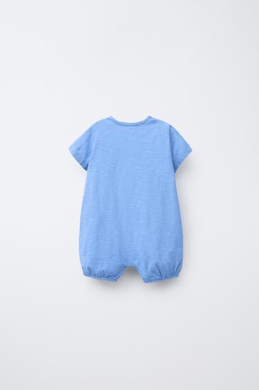 TEXTURED ROMPER - Bluish by Zara - Image 1