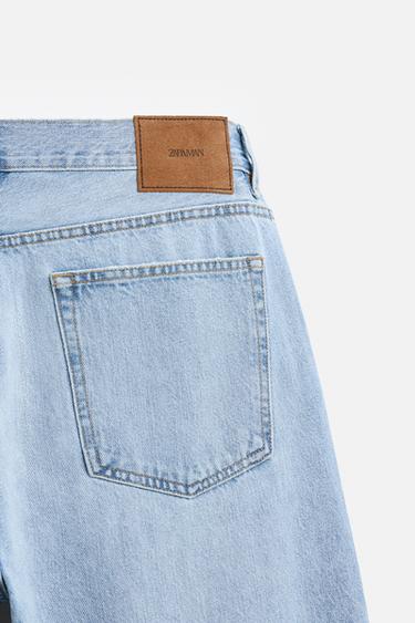 JEAN STRAIGHT FIT REGULAR - Bleu moyen de Zara - Image 7