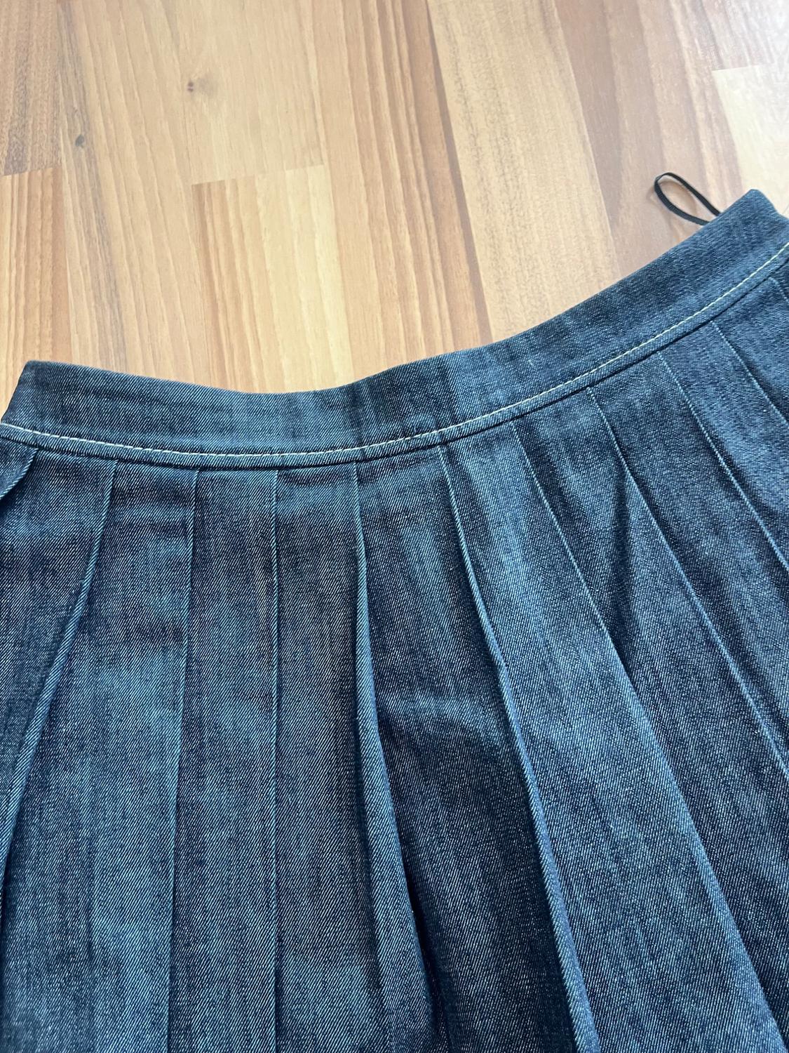 Z1975 DENIM PLEATED SKORT - Image 2