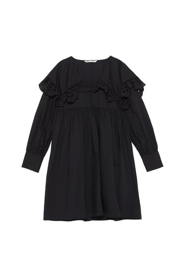 POPLIN MINI DRESS