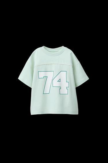 JOGGING T-SHIRT - Light green by Zara - Image 0