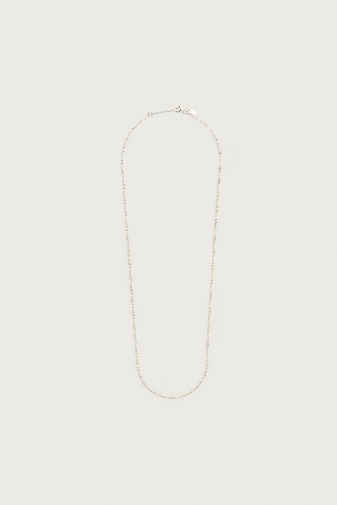 STAINLESS STEEL LINK CHAIN — Silver