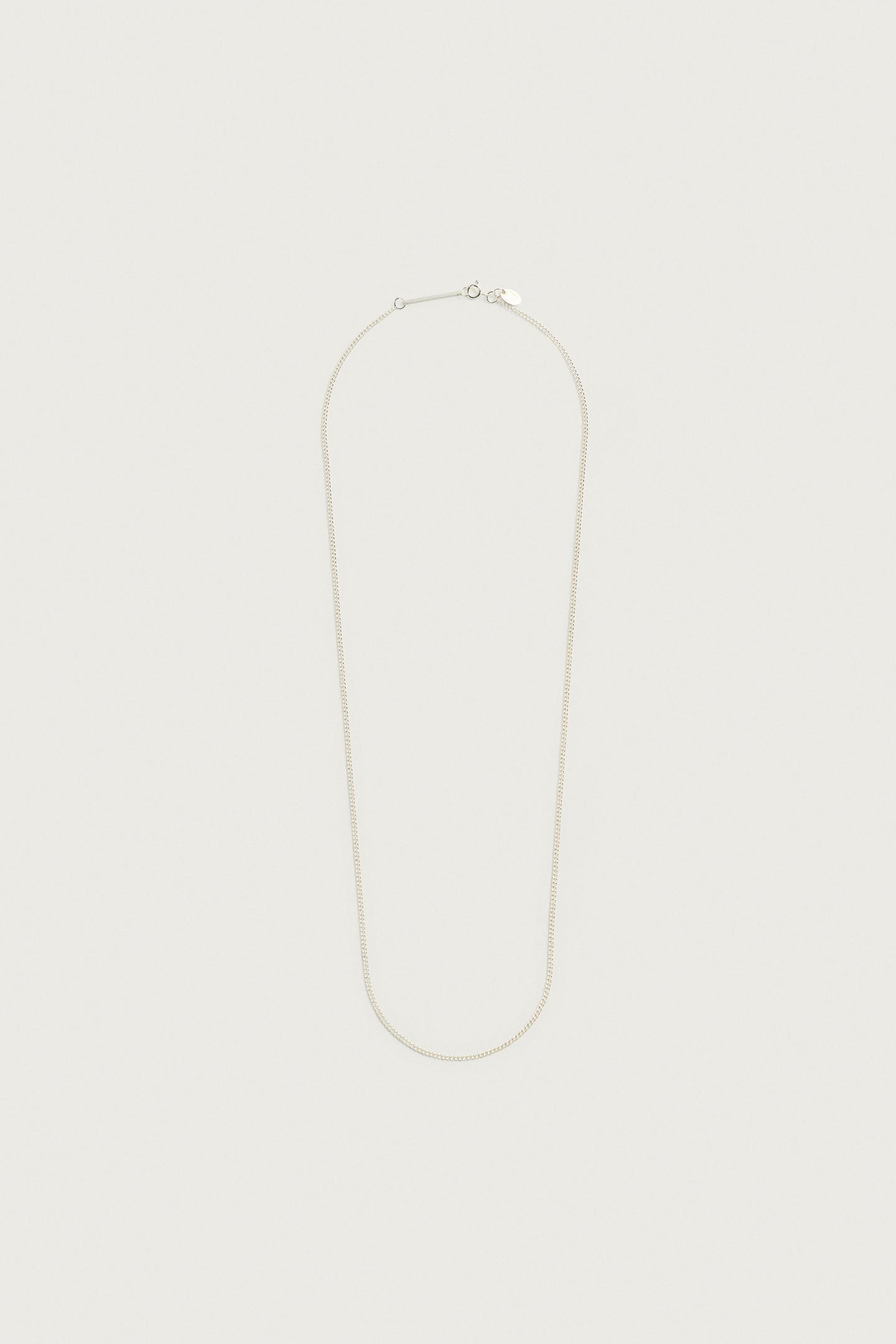 Цепочка Zara из нержавеющей стали, цвет: Серебряный — фото 3