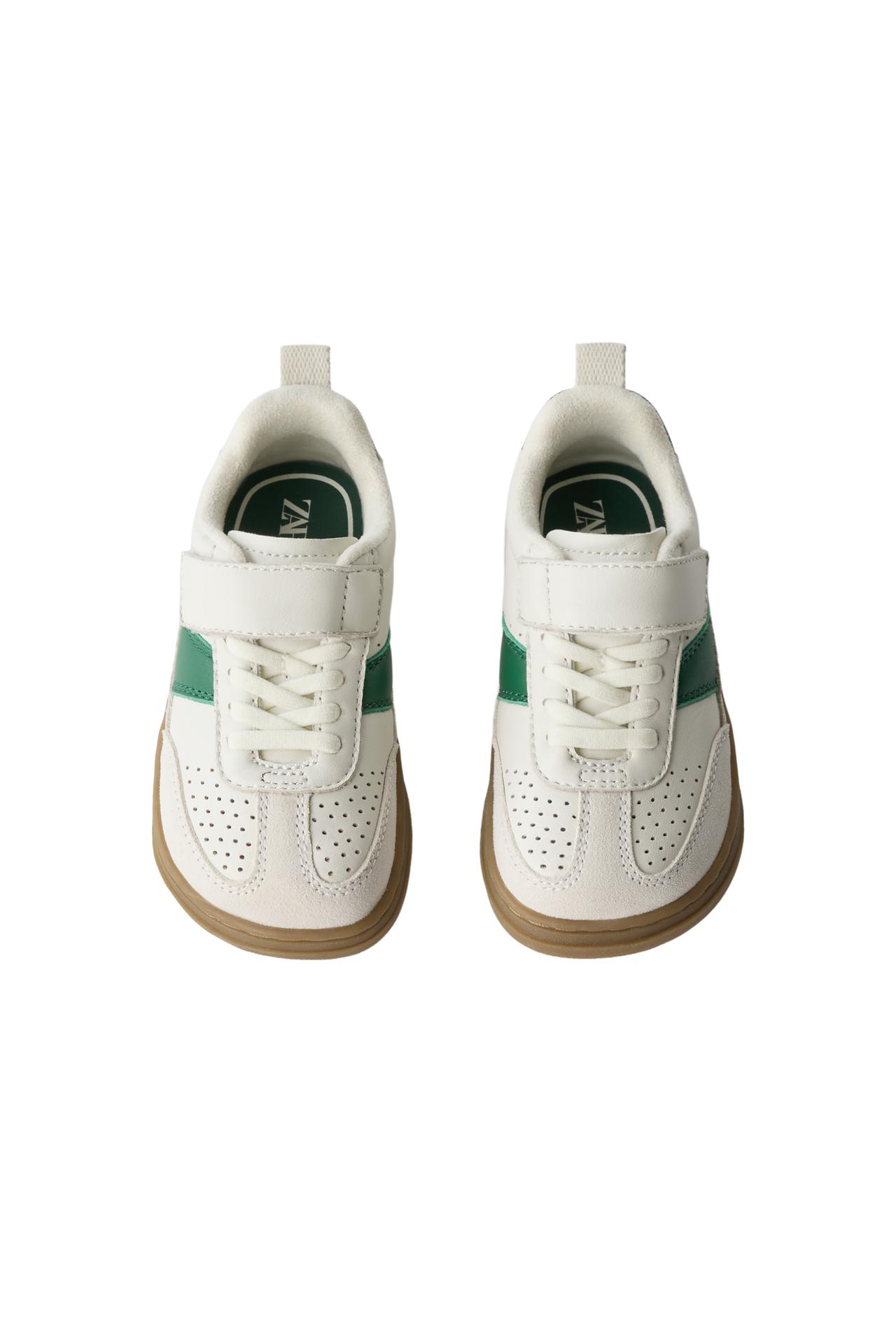 LEATHER BAREFOOT SNEAKERS — White