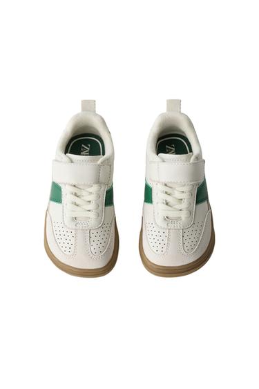 LEATHER BAREFOOT SNEAKERS — White 2