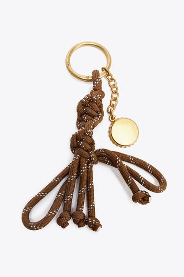 CORD CHARM - Beige by Zara