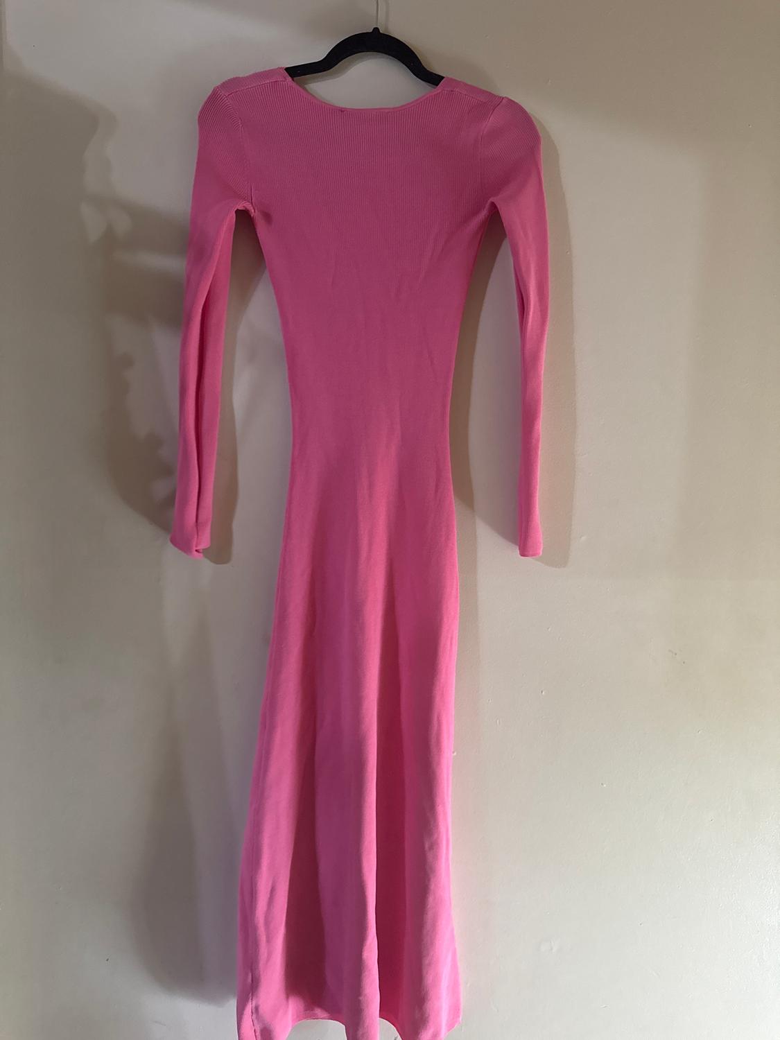 CUT OUT KNIT DRESS - Image 2