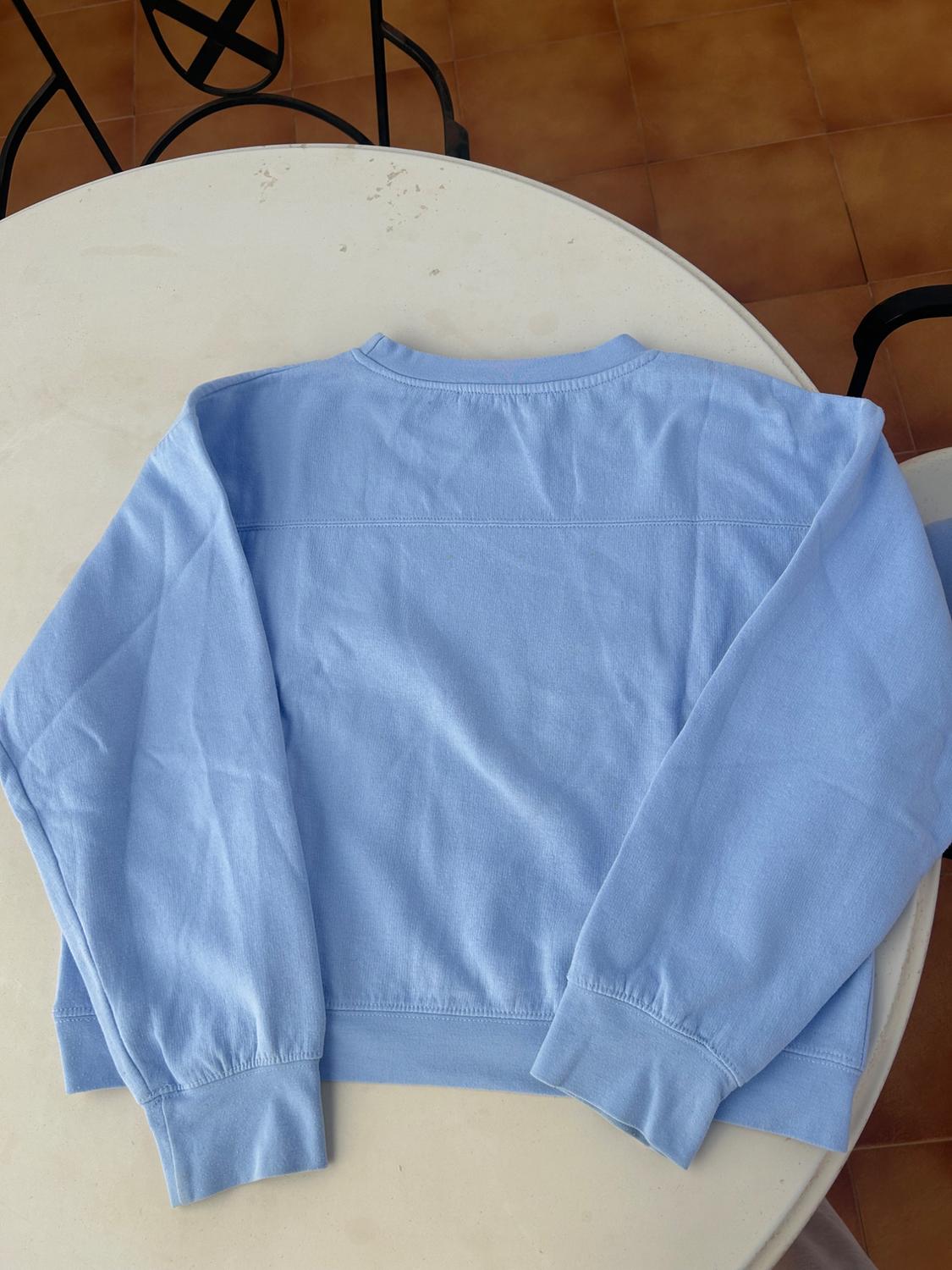 SUDADERA AZUL BÁSICA - Image 3