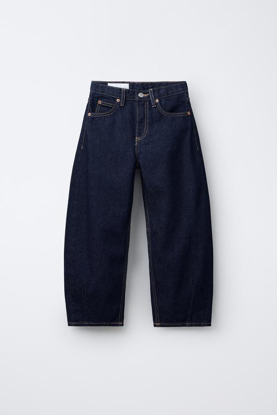 JEANS BARREL - Azul de Zara - Imagen 0