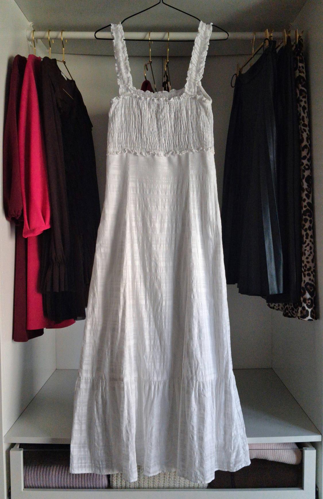 MIDI DRESS WITH SHIRRED WAIST - Image 2