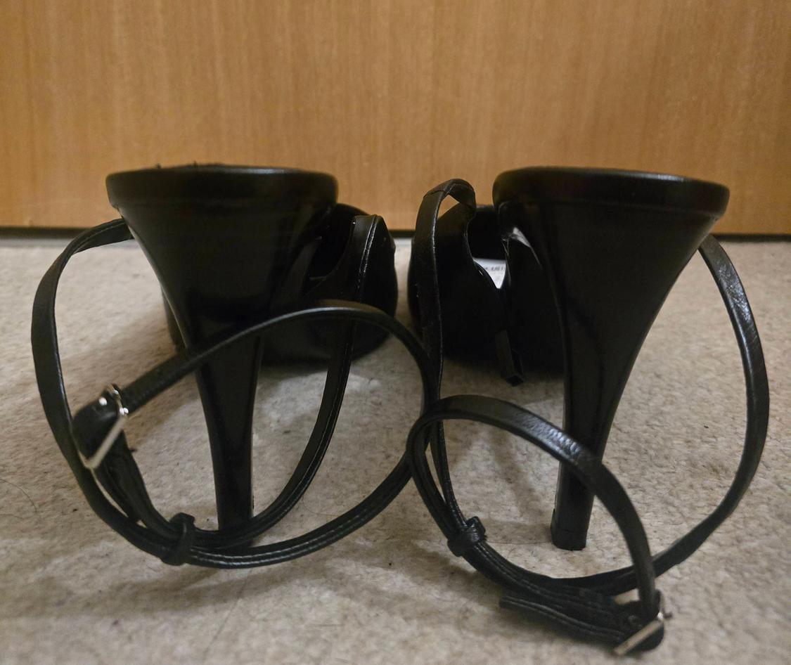 LEATHER HIGH-HEEL SHOES - Image 3