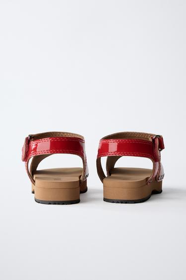 SABOTS VERNIS - Rouge de Zara - Image 4