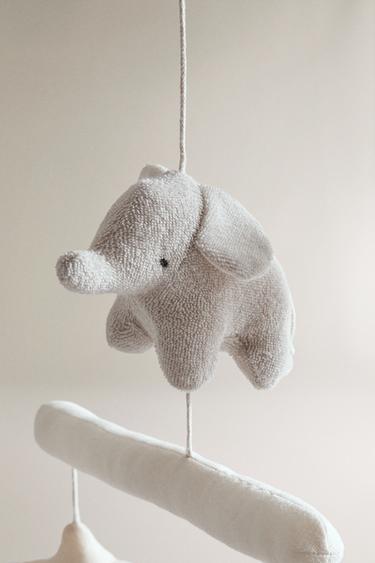 MOBILE LIT BÉBÉ ÉLÉPHANT - Gris / Beige de Zara - Image 2