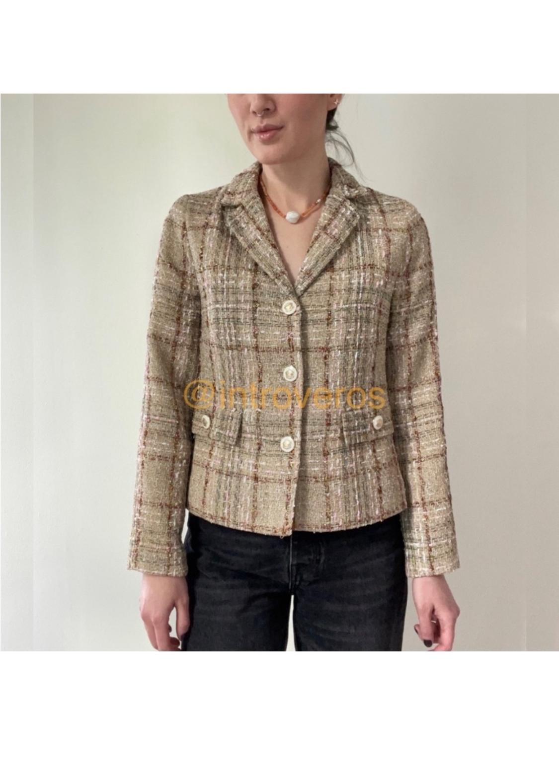 CROPPED TEXTURED BLAZER - Image 5