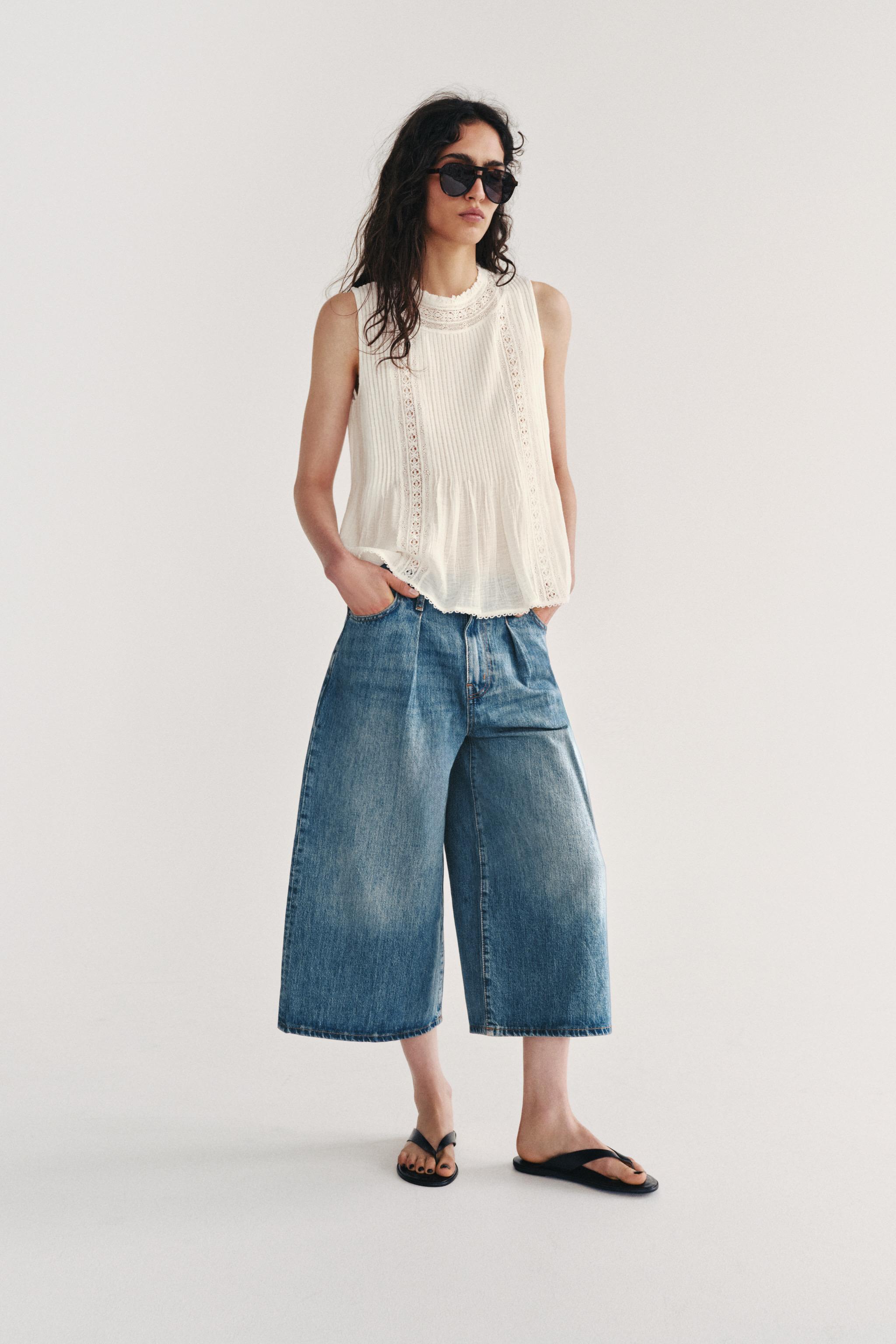 Женские рубашки Zara ZW COLLECTION ROMANTIC SHIRT
