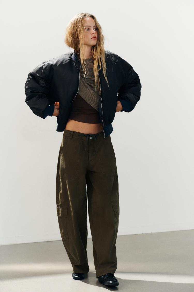 Chaqueta bomber reversible oversize