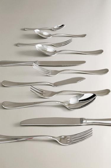 SILVER STEEL FORK - Steel by Zara - Image 4