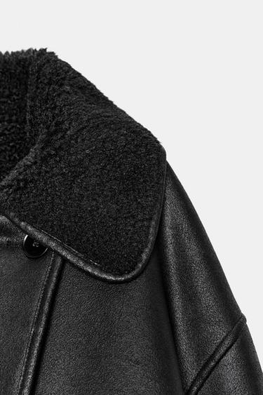 ZW COLLECTION DOUBLE-FACED JACKET - Black by Zara - Image 8