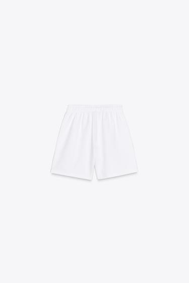 INTERLOCK BERMUDA SHORTS - White by Zara - Image 5