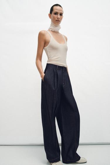 FINE KNIT SLEEVELESS TOP - White by Zara