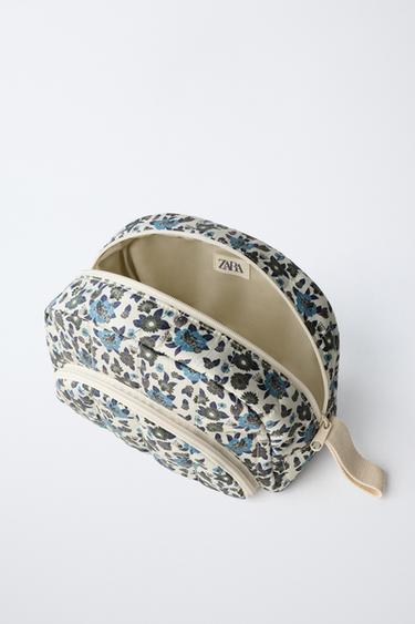 FLORAL TOILETRY BAG - Blue by Zara - Image 3