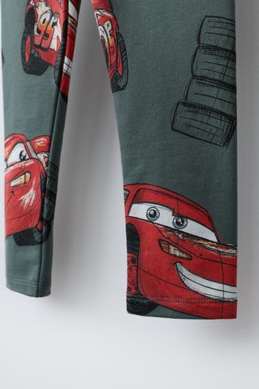 CARS LIGHTNING MCQUEEN © DISNEY PRINT LEGGINGS - Green by Zara - Image 3