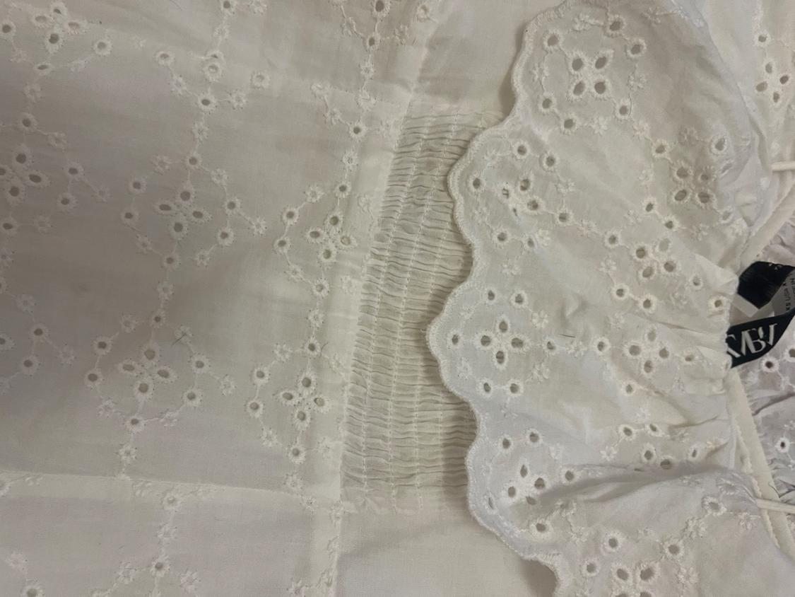 DRESS WITH CUTWORK EMBROIDERY - Image 6