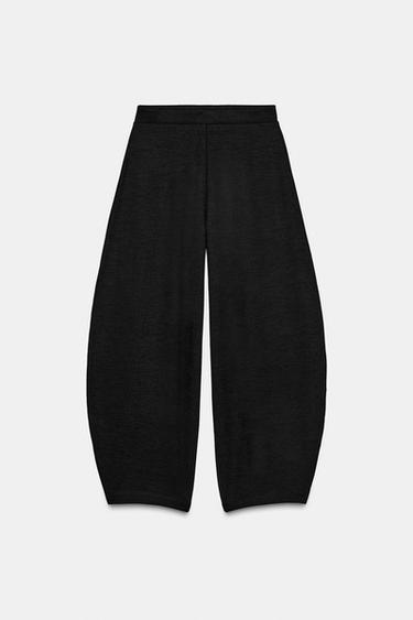 BALLOON TROUSERS - Dark grey by Zara